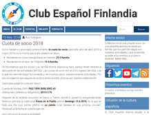 Tablet Screenshot of clubespanol.fi